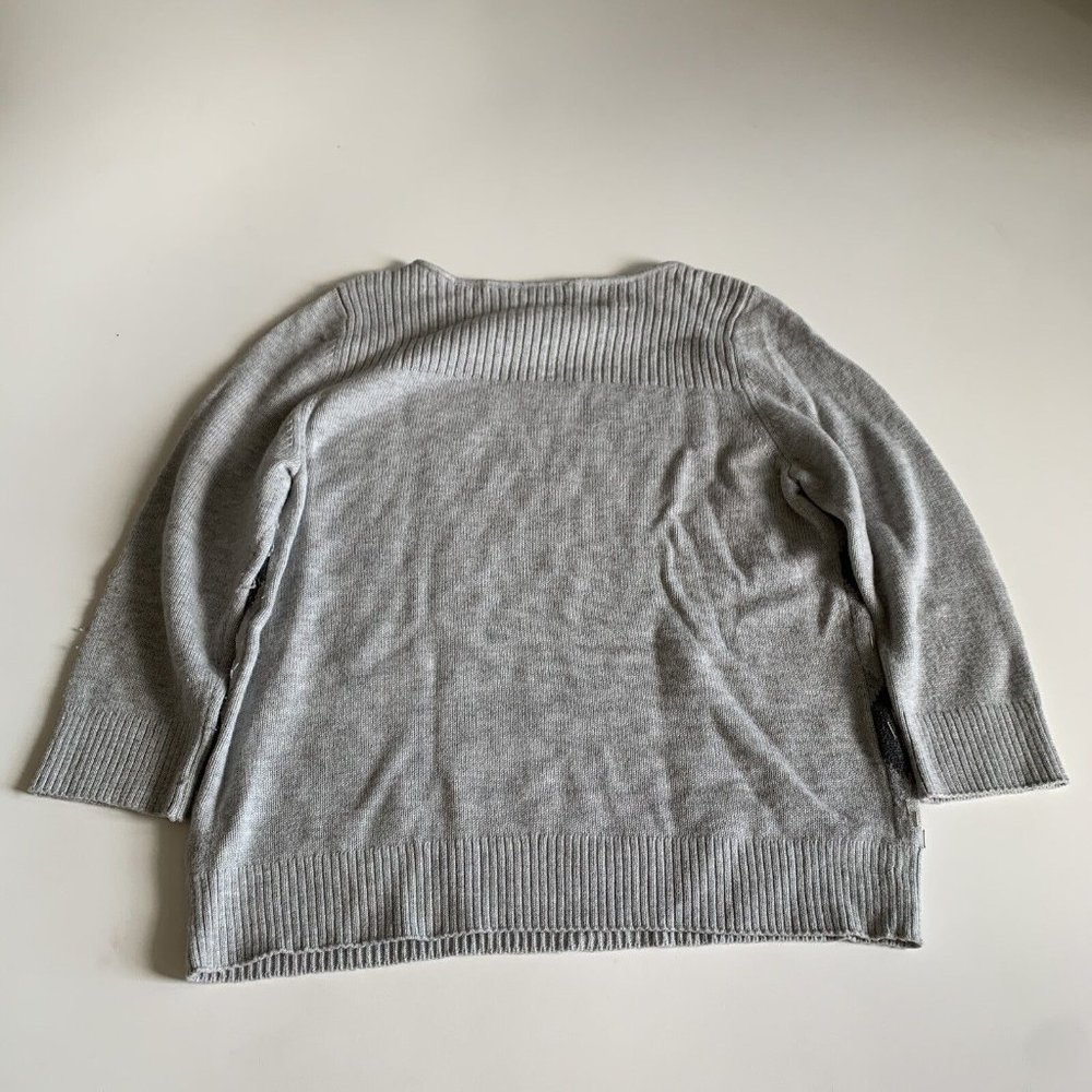 Talbots Pullover Sweater Wool Blend Embellished A… - image 5